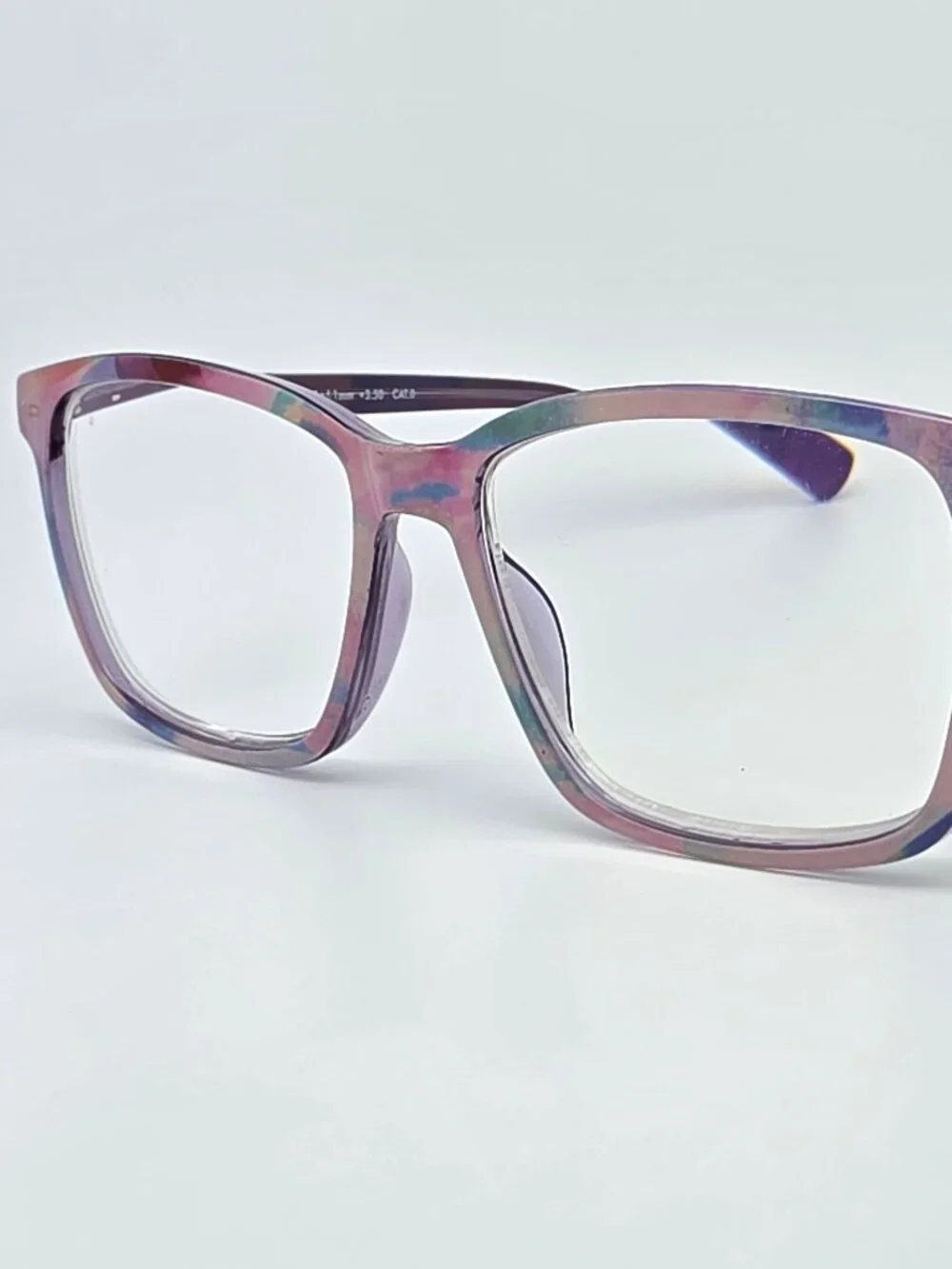 Prive Revaux The Lacy WOI +3.50 Violet Purple Blue Light Reading Glasses 54mm
